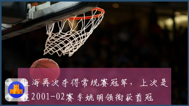 上海再次夺得常规赛冠军，上次是在2001-02赛季姚明领衔获首冠